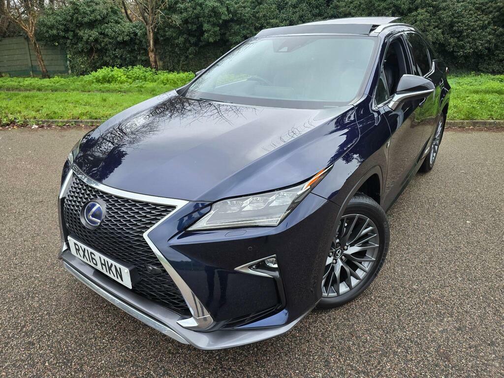 Lexus RX 3.5 450H V6 F Sport Suv Blue