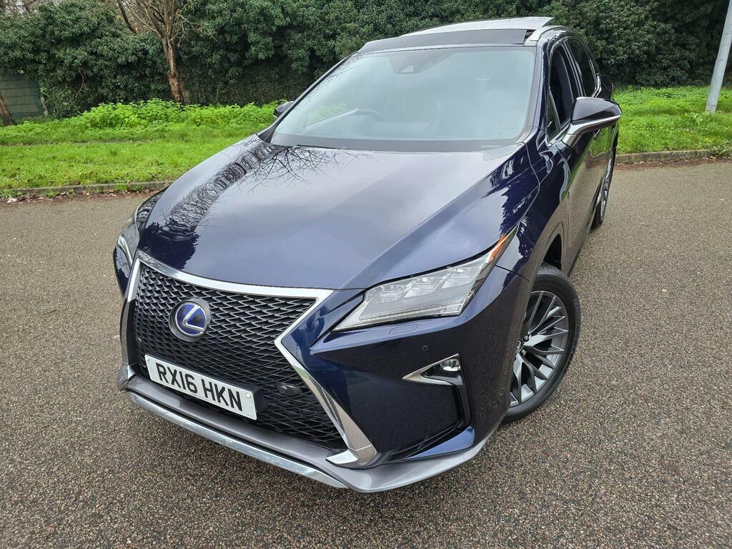 Lexus RX 3.5 450H V6 F Sport Suv RX16HKN Blue #6