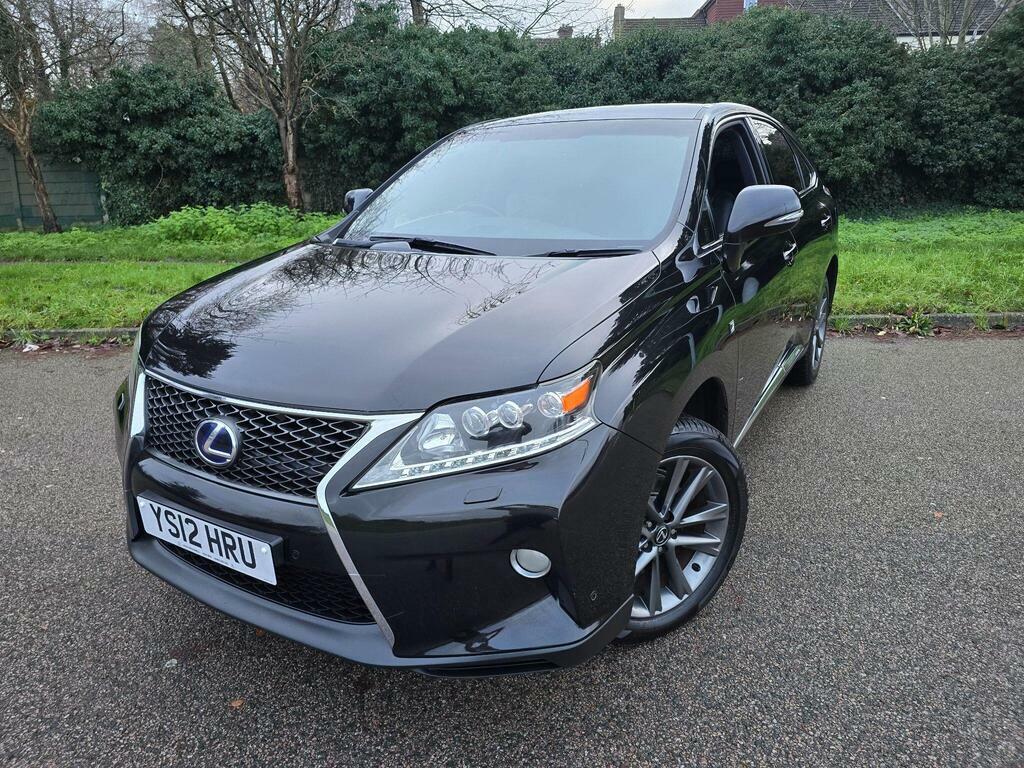 Lexus RX 3.5 450H V6 F Sport Suv Black