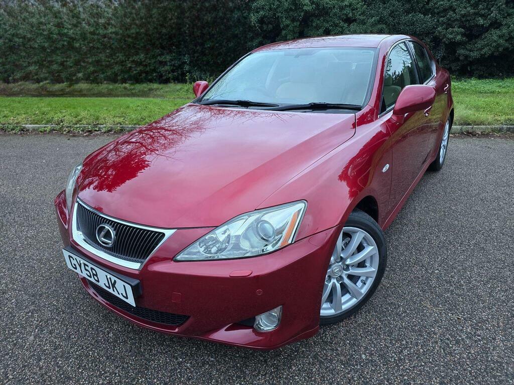 Lexus IS 2.5 250 Se-l Red