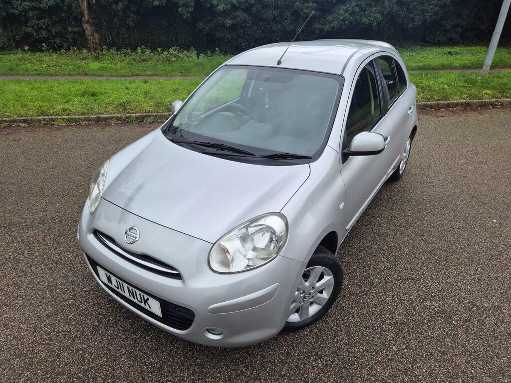 Nissan Micra 1.2 Acenta Hatchback WJ11NUK Silver #3