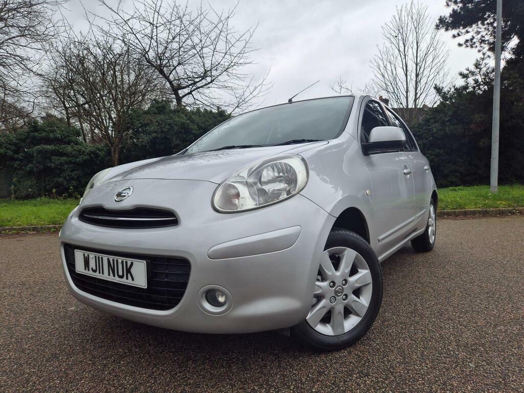 Nissan Micra 1.2 Acenta Hatchback WJ11NUK Silver #2