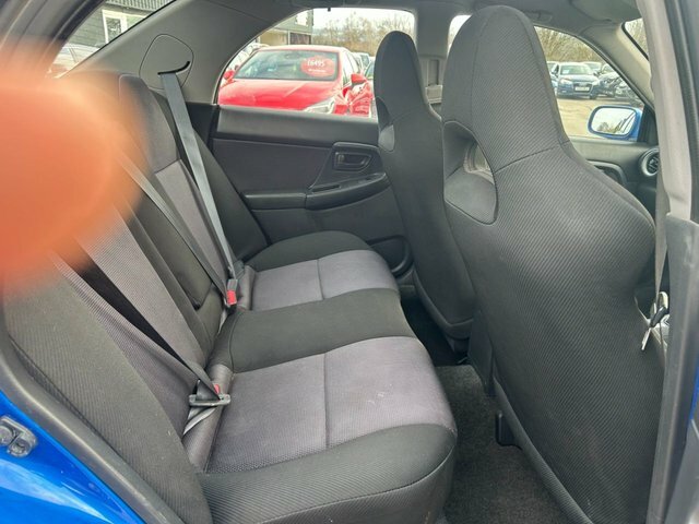 Subaru Impreza 2002 2.0 Turbo Wrx Saloon 242 G DF52CEN Blue #6