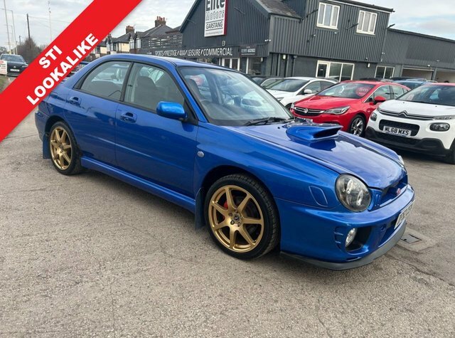 Subaru Impreza 2002 2.0 Turbo Wrx Saloon 242 G Blue