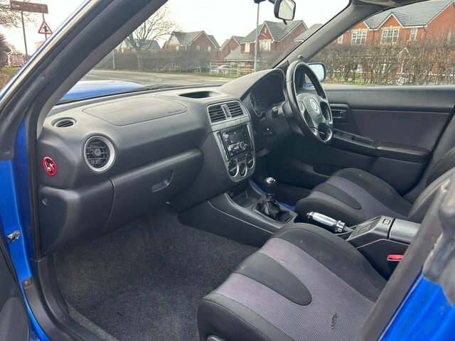 Subaru Impreza 2002 2.0 Turbo Wrx Saloon 242 G DF52CEN Blue #5