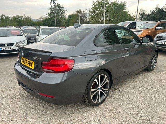 BMW 2 Series Gran Coupe 2017 2.0 220I Sport Coupe Euro 6 Grey #3