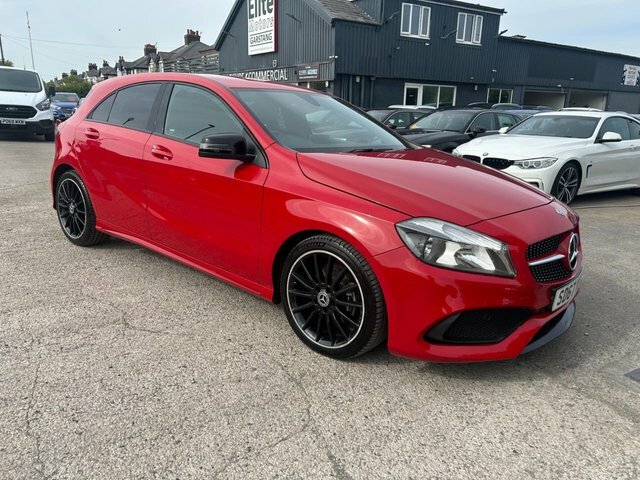 Mercedes-Benz A Class 2017 2.1 A200d Amg Line Hatchback Manua Red