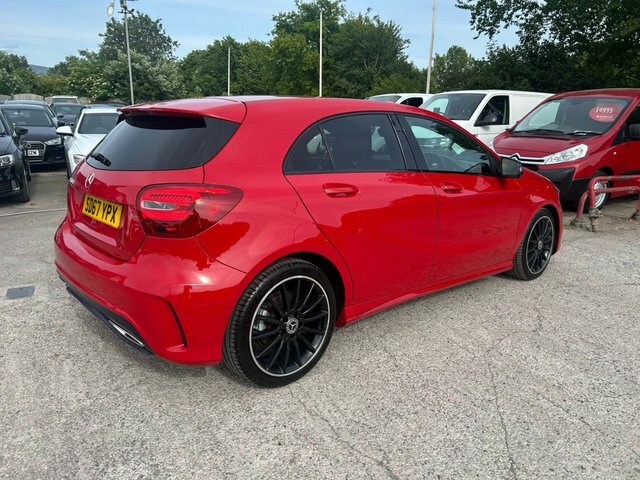 Mercedes-Benz A Class 2017 2.1 A200d Amg Line Hatchback Manua SD67YPX Red #4