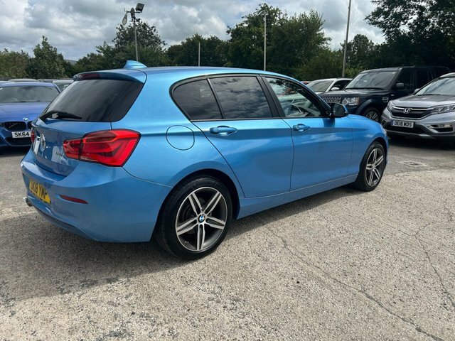 BMW 1 Series 2018 1.5 118I Sport Hatchback Eu SK18YMP Blue #3