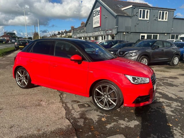 Audi A1 2018 1.4 Tfsi Black Edition Sportback M Red
