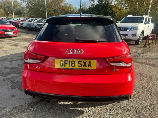 Audi A1 2018 1.4 Tfsi Black Edition Sportback M GF18SXA Red #3