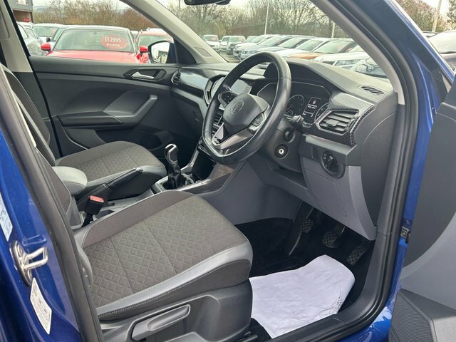 Volkswagen T-Cross 2021 1.0 Tsi Sel Suv Euro 6 Ss RF21SVN Blue #2
