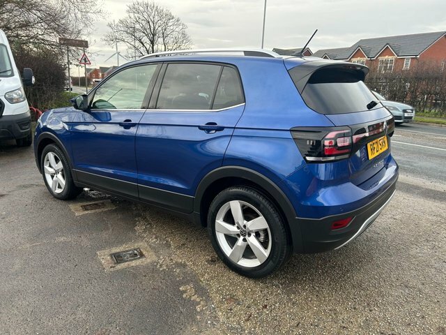 Volkswagen T-Cross 2021 1.0 Tsi Sel Suv Euro 6 Ss RF21SVN Blue #6