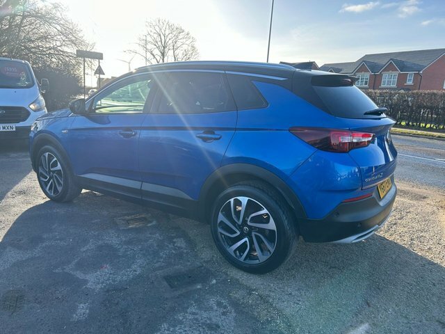 Vauxhall Grandland X 2018 1.2 Turbo Elite Nav Suv Eur YG67EVU Blue #2