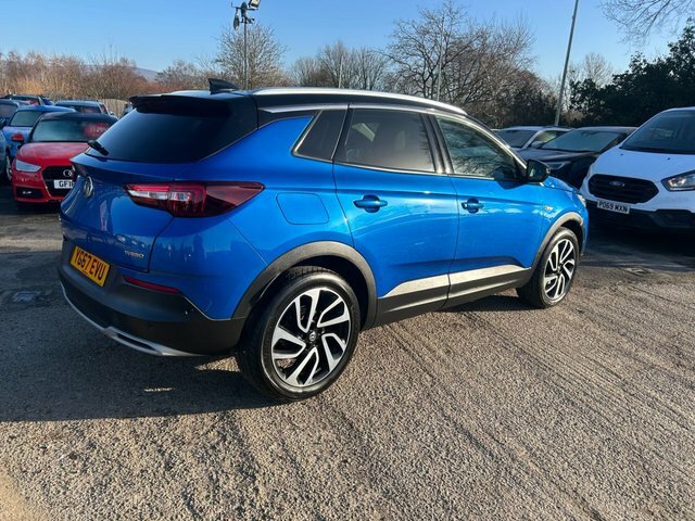 Vauxhall Grandland X 2018 1.2 Turbo Elite Nav Suv Eur YG67EVU Blue #3