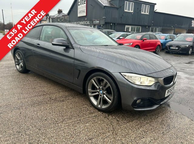 BMW 4 Series Gran Coupe 2015 2.0 420D Sport Coupe Euro 6 Grey