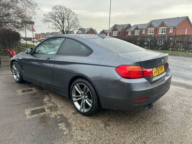 BMW 4 Series Gran Coupe 2015 2.0 420D Sport Coupe Euro 6 PF15FHY Grey #2