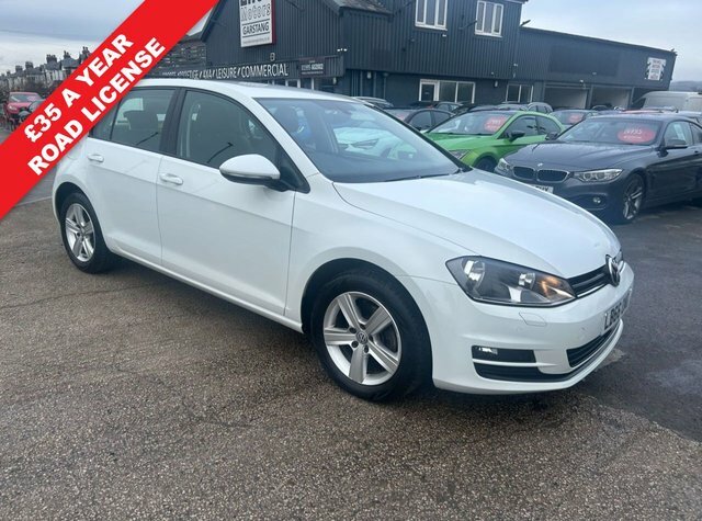 Volkswagen Golf 2016 1.4 Tsi Bluemotion Tech Match Edition Hatchba White