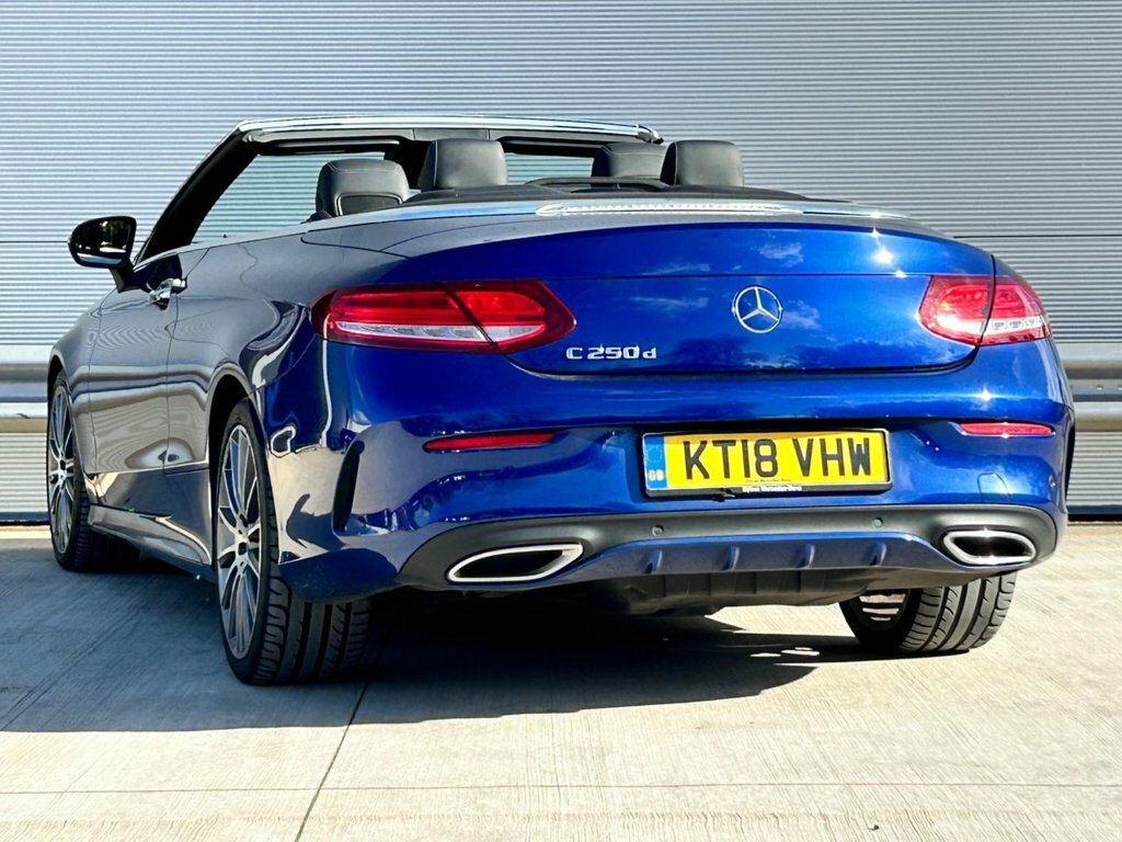 Mercedes-Benz C Class 2.1L Amg Line KT18VHW Blue #4