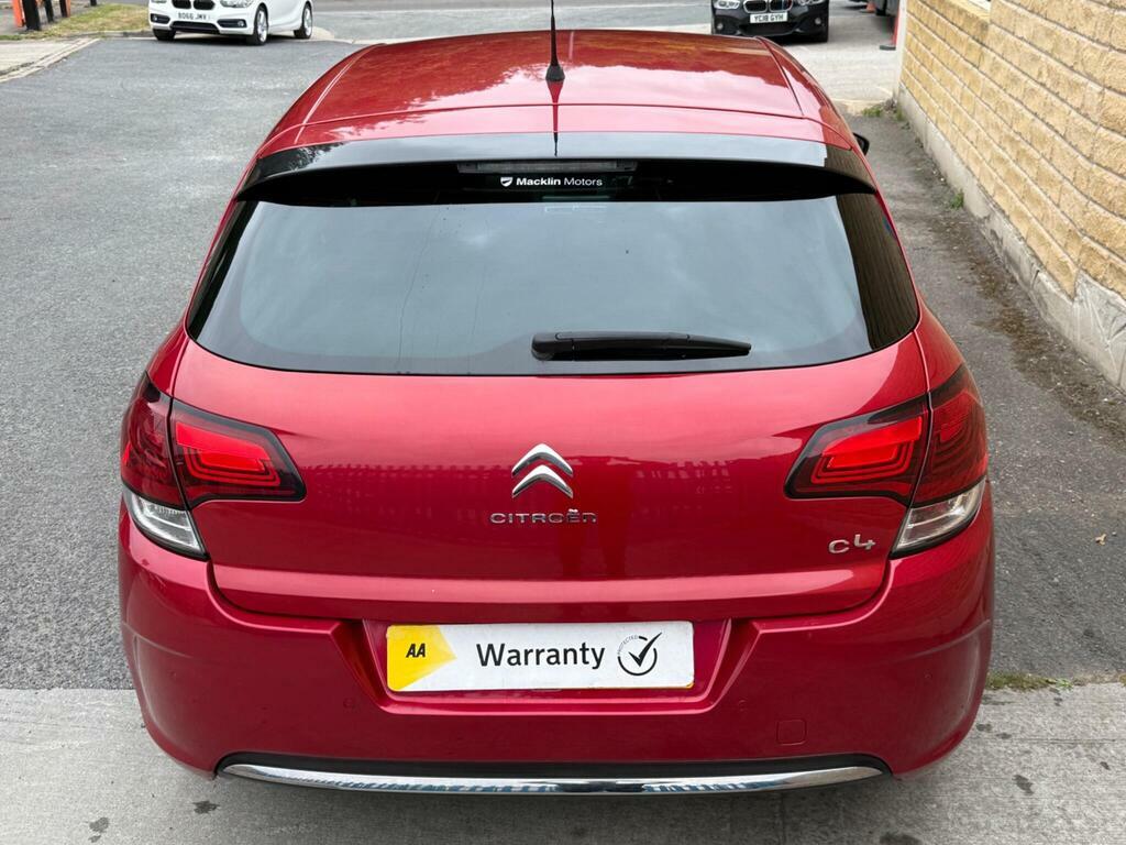 Citroen C4 1.6 Bluehdi Platinum Euro 6 S S Red #4