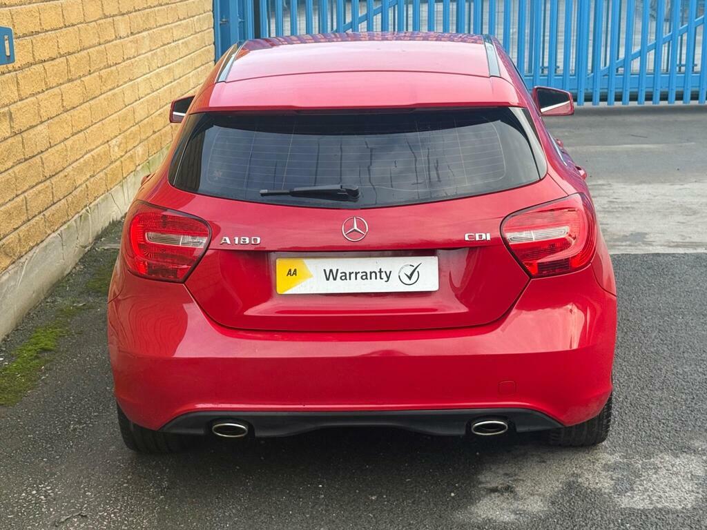 Mercedes-Benz A Class 1.5 A180 Cdi Sport Euro 5 S S Red #6