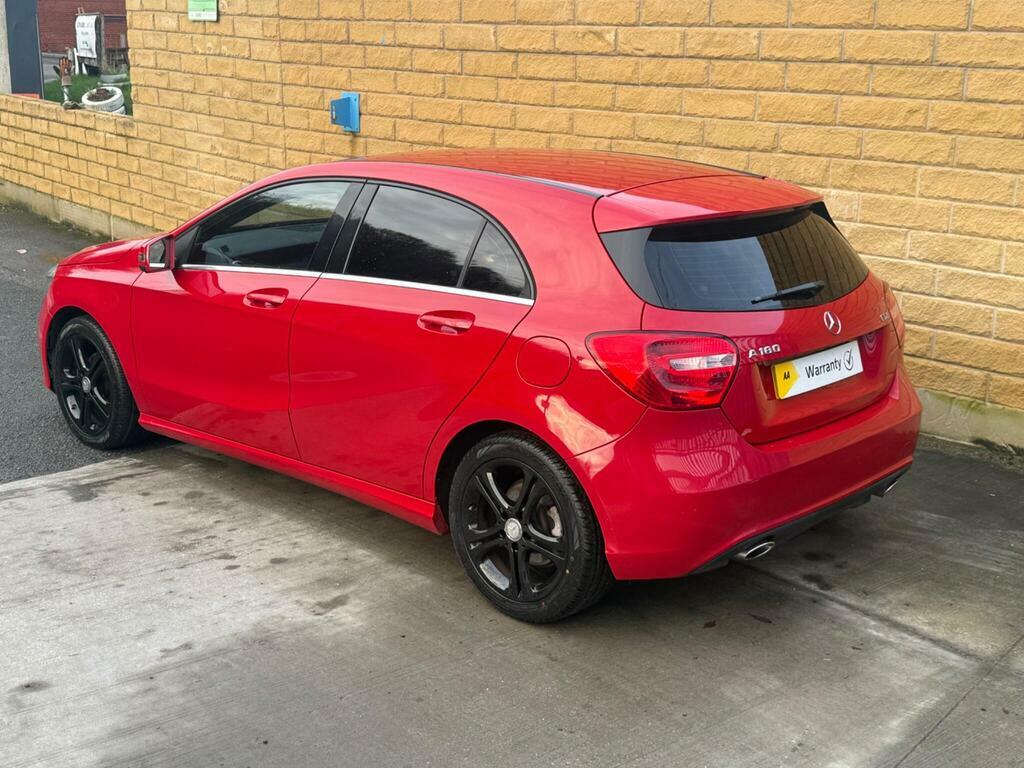 Mercedes-Benz A Class 1.5 A180 Cdi Sport Euro 5 S S Red #3