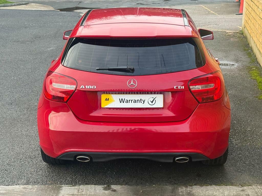 Mercedes-Benz A Class 1.5 A180 Cdi Sport Euro 5 S S Red #4
