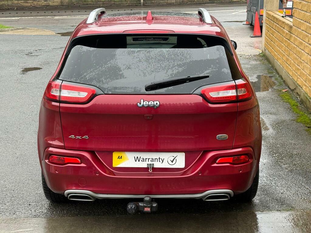 Jeep Cherokee 2.2 Multijetii Overland 4Wd Euro 6 S S Red #4