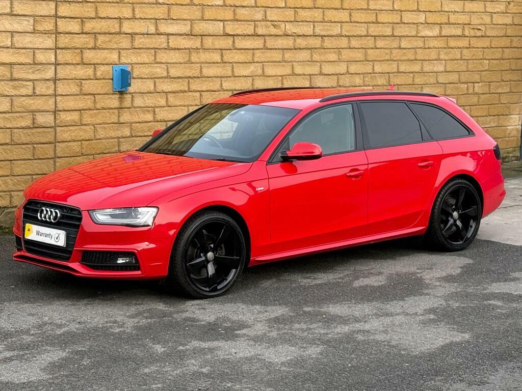Audi A4 Avant 2.0 Tdi Black Edition Euro 5 S S Red