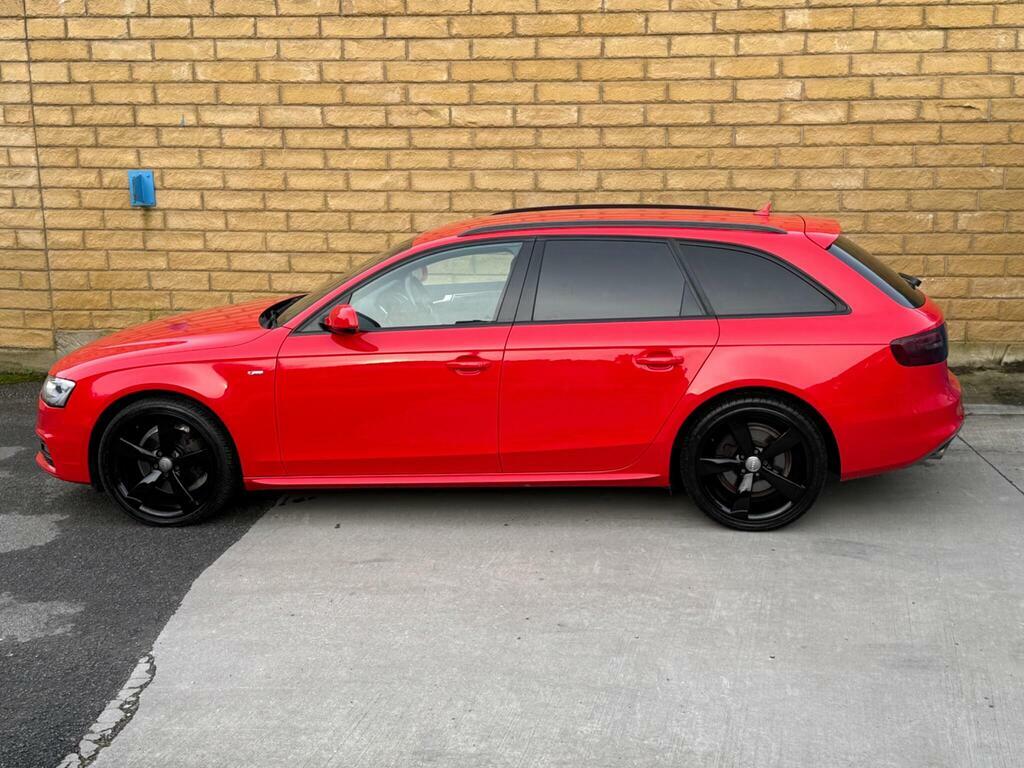 Audi A4 Avant 2.0 Tdi Black Edition Euro 5 S S Red #2