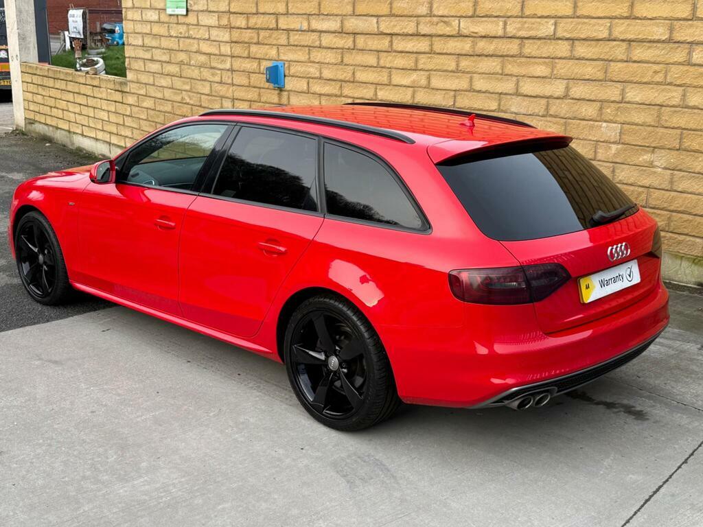 Audi A4 Avant 2.0 Tdi Black Edition Euro 5 S S Red #3