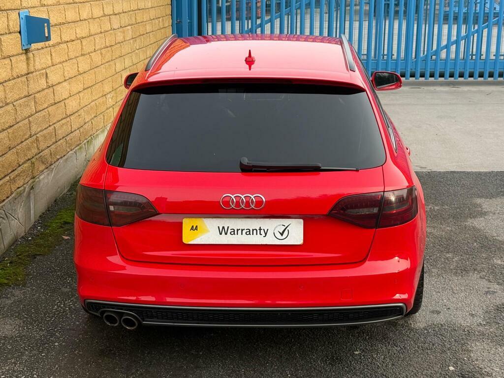 Audi A4 Avant 2.0 Tdi Black Edition Euro 5 S S Red #6