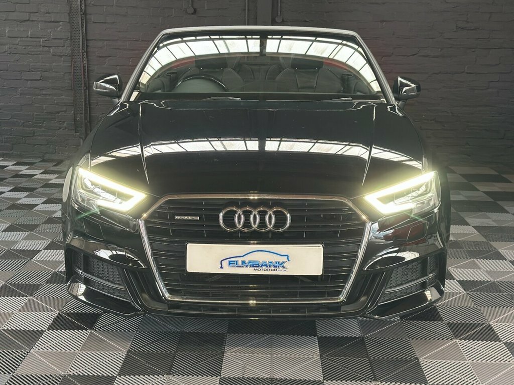 Audi A3 Cabriolet 2L S Line SA17CPG Black #6