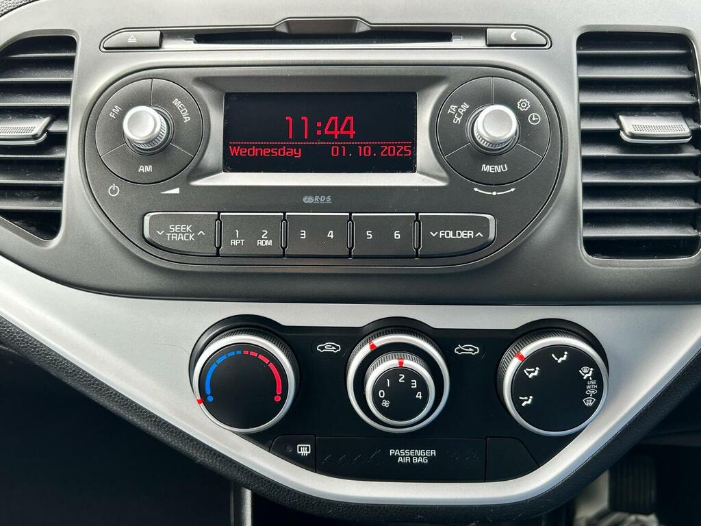 Kia Picanto Hatchback 1.0 1 Euro 6 201616 LE16URY Silver #5