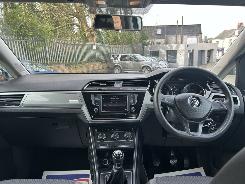 Volkswagen Touran Mpv 1.6 Tdi Bluemotion Tech S 201766 Blue #4