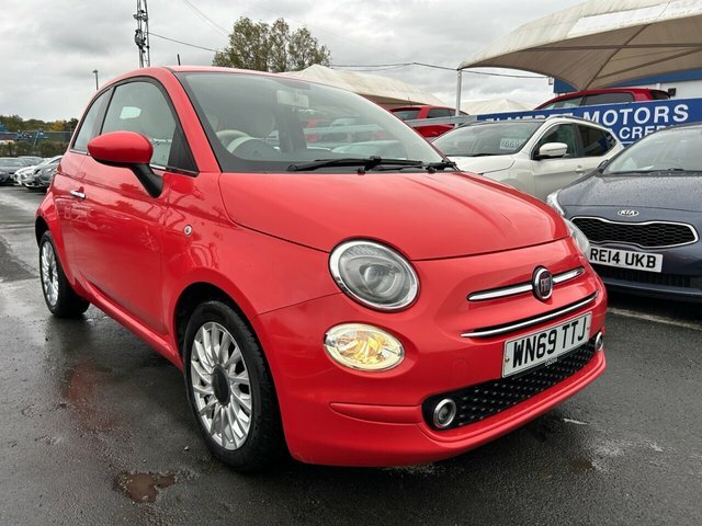 Fiat 500 1.2 Lounge Edition Hatchback WN69TTJ Pink #6