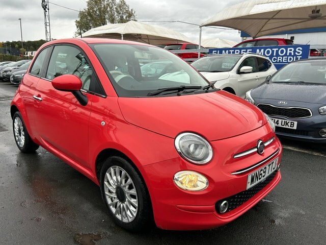 Fiat 500 1.2 Lounge Edition Hatchback WN69TTJ Pink #5