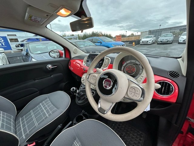 Fiat 500 1.2 Lounge Edition Hatchback WN69TTJ Pink #2