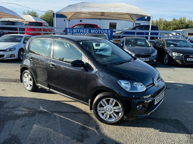 Volkswagen Up 1.0 High Up Hatchback Euro 6 PL69DSY Black #4
