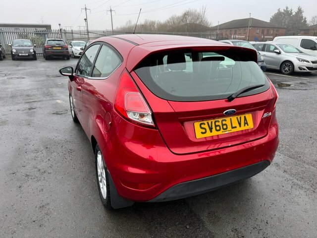 Ford Fiesta 1.2 Zetec Edition Hatchback E SV66LVA Red #5