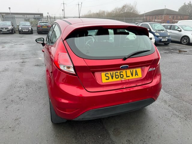 Ford Fiesta 1.2 Zetec Edition Hatchback E SV66LVA Red #6