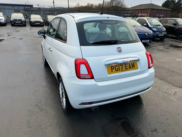 Fiat 500 1.2 Lounge Edition Hatchback PG17EAM White #5