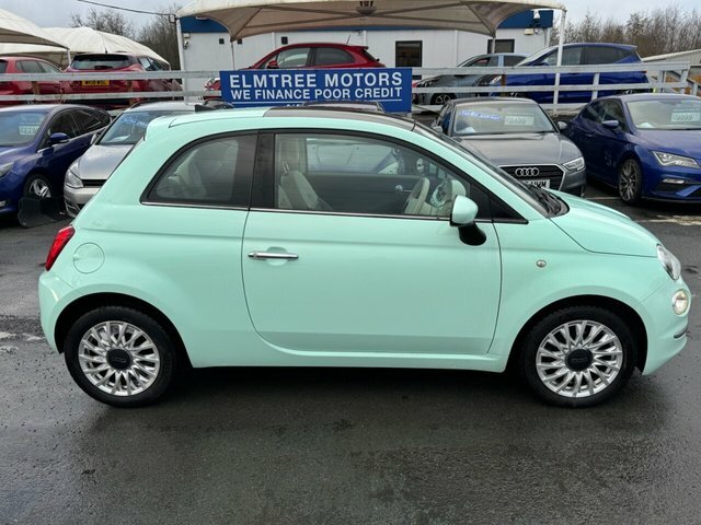 Fiat 500 1.2 Lounge Edition Hatchback WV18YZL Green #4