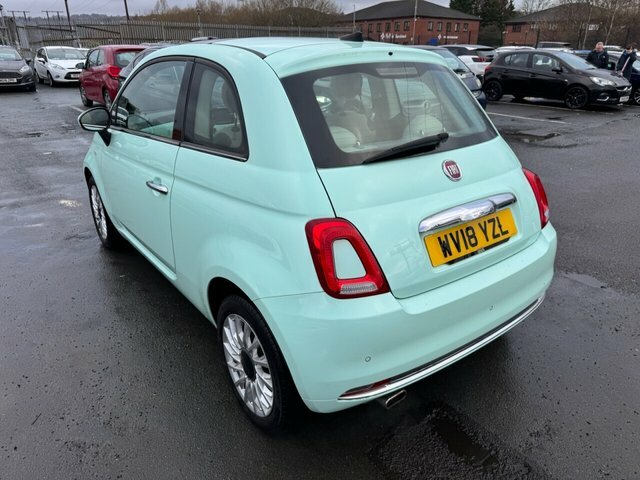 Fiat 500 1.2 Lounge Edition Hatchback WV18YZL Green #5