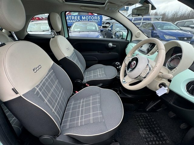 Fiat 500 1.2 Lounge Edition Hatchback WV18YZL Green #6