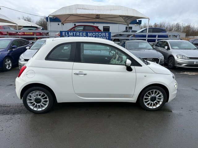 Fiat 500 1.2 Eco Pop Star Hatchback Eu AY17NZC White #3