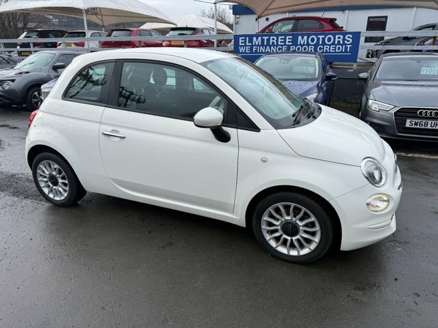 Fiat 500 1.2 Eco Pop Star Hatchback Eu AY17NZC White #6