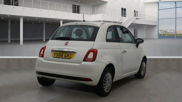 Fiat 500 1.2 Pop Edition Hatchback Eur YS66GKC White #3