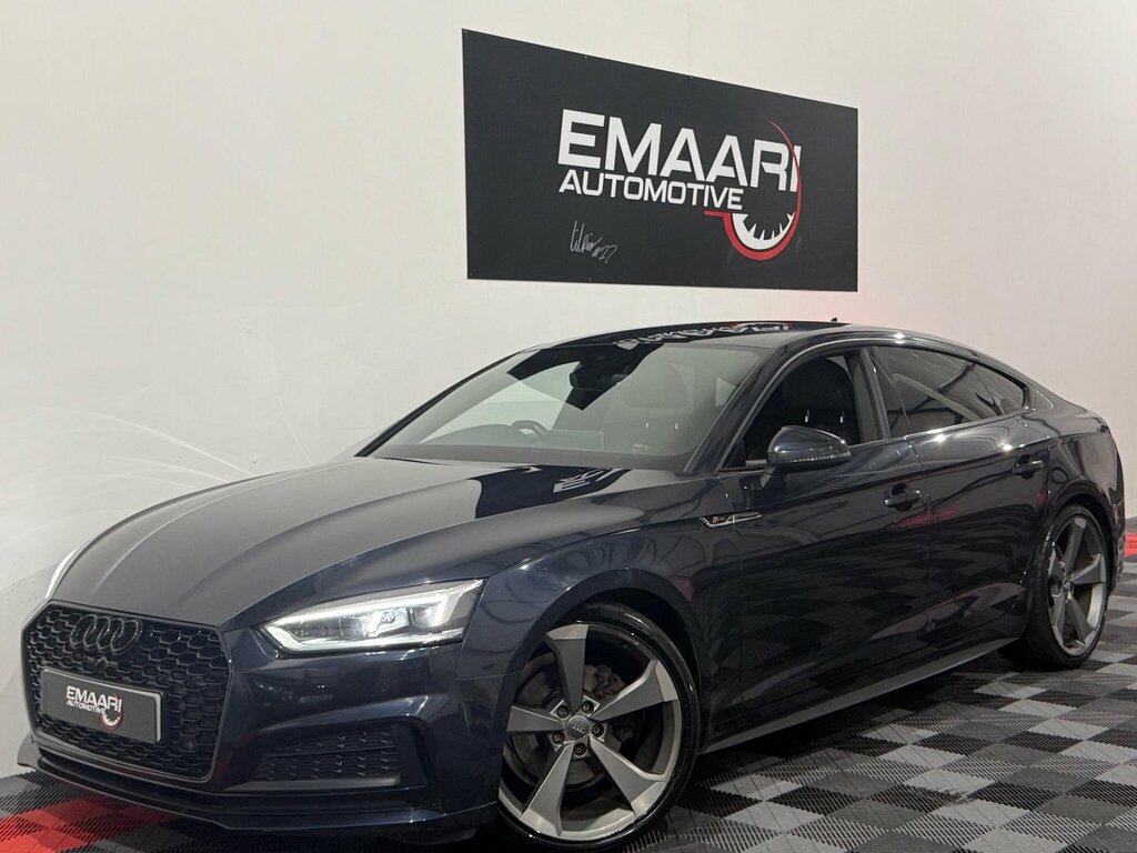 Audi A5 2.0 Tfsi S Line Sportback S Tronic Euro 6 Ss Blue