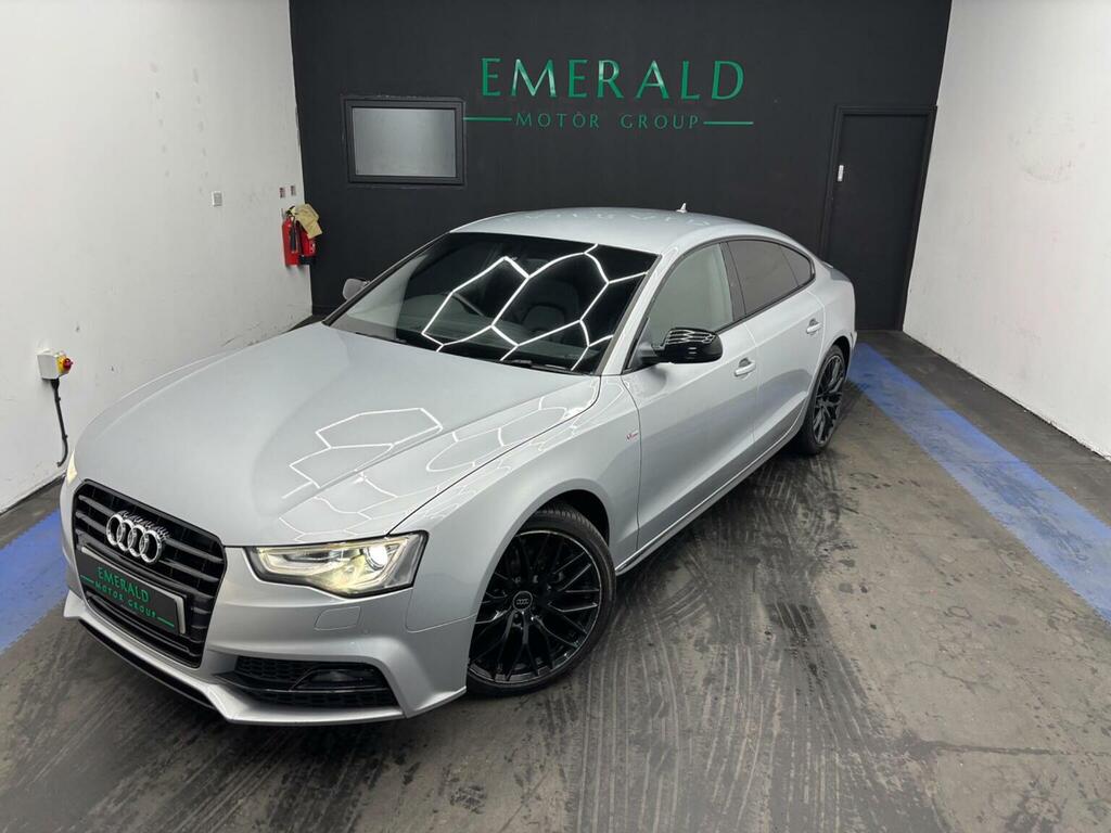 Audi A5 2.0 Tdi Black Edition Plus Sportback Multitronic E MT15WVO Silver #3